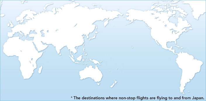 Illust: JAL Group Entry Countries