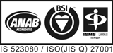 �m�F�؃}�[�N�nIS 523080�^ISO�iJIS Q�j27001