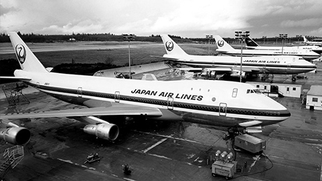 機材の歴史 1971年～｜JALについて｜JAL企業サイト