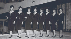 美術品・アンティーク・コレクション [希少] 日本国 歴代制服 日本航空