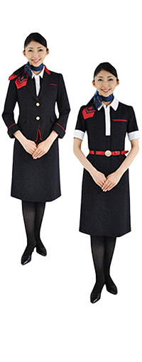 美術品・アンティーク・コレクション [希少] 日本国 歴代制服 日本航空