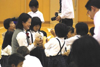 Photo: Origami Hikoki Activity for children of the stricken area