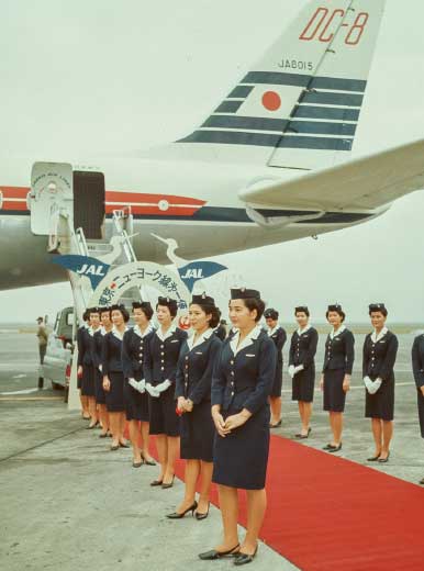 JAL□日本航空□JAKARTA□60th ANNIVERSARY□ジャカルタ線就航60