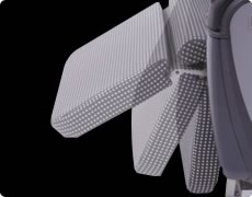 Photo: Adjustable, Stepless Leg Rests