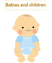 Babies and children