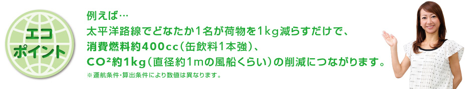 Ⴆ΁EEEmHłǂȂ1ו1s炷ŁAR400tiʈ1{jA1sCO²1sia1m̕D炢j̍팸ɂȂ܂B^qEZoɂ萔l͈قȂ܂B