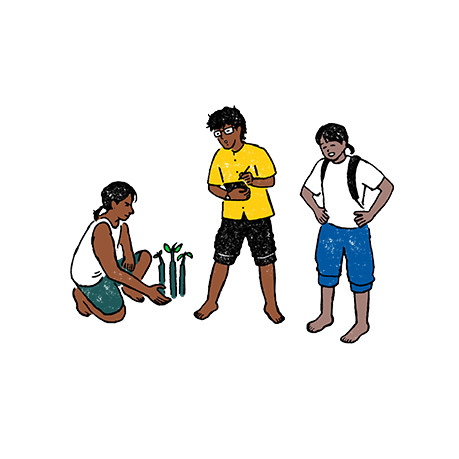Forest and coral reef conservation and restoration