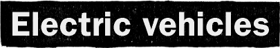 Electric vehicles
