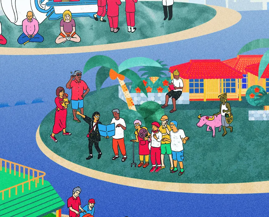 Community building / Tapping into the potential of outlying islands
