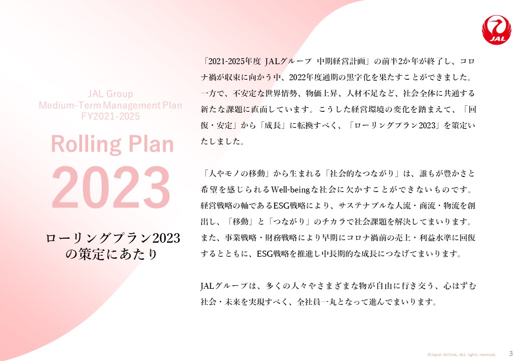 ローリングプラン2023策定にあたっての画像
