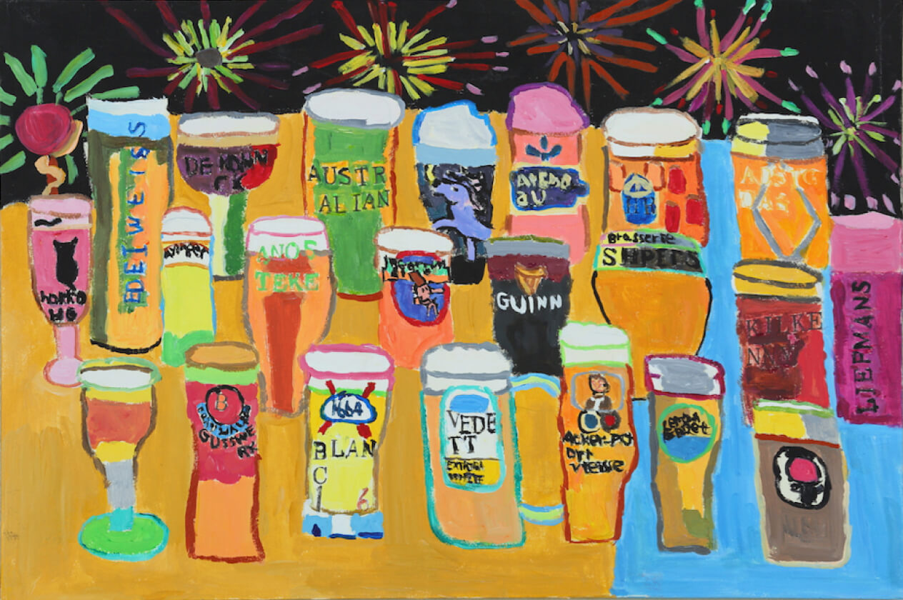 「花火+ビールビアガーデン男子があつまる会」