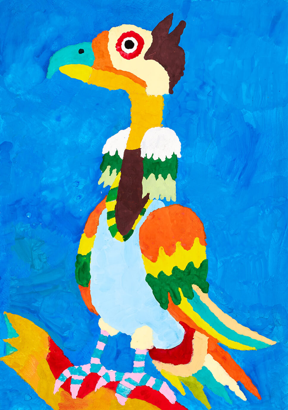 「カオジロハゲワシ」