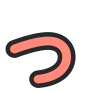 っ
