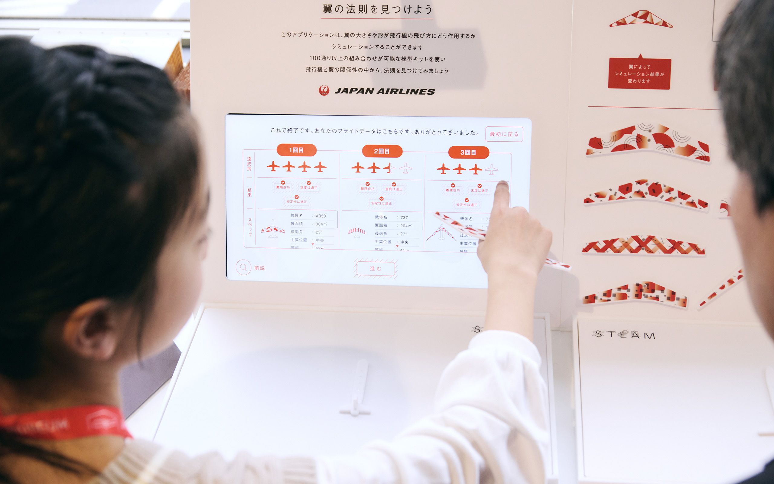 JAL STEAM SCHOOLの様子