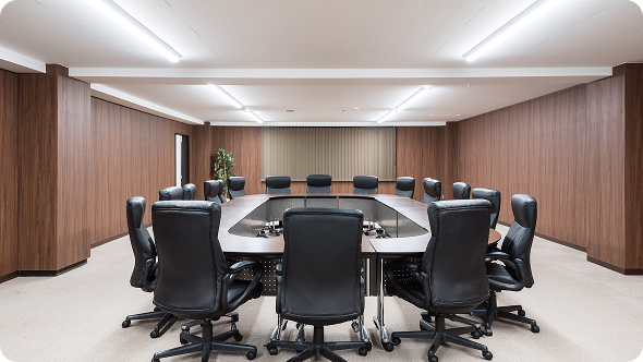 An image of the executive meeting room.