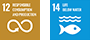 RESPONSIBLE CONSUMPTION AND PRODUCTION, LIFE BELOW WATER