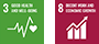 GOOD HEALTH AND WELL-BEING, DECENT WORK AND ECONOMIC GROWTH